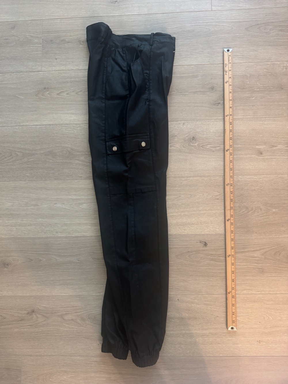 Tiger Mist Black Cargo Jogger Pants - Picture 5 of 6